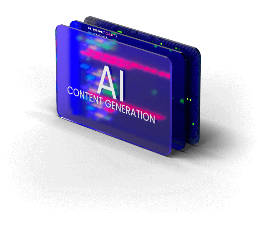 AI content generation